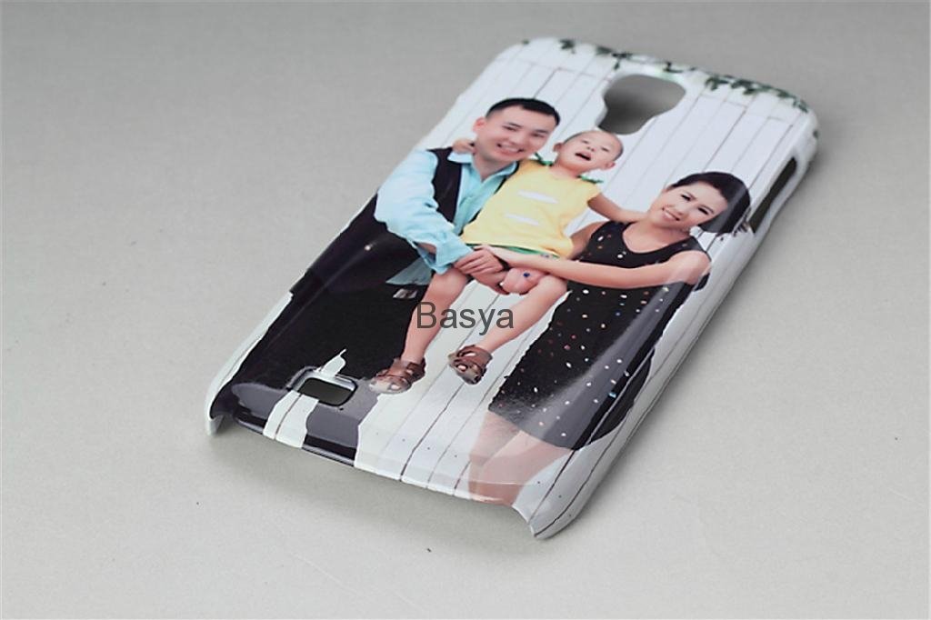 blank white matte 3D sublimation  case  for sumsang S4 14