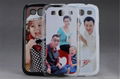 2D Hard sublimation case for Galaxy S3,