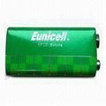 9V 6F22 Zinc Carbon Battery