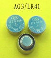 AG13 LR44 1.5V Alkaline Button Battery with Bulk Packing