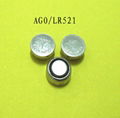 Ag0 1.5 Volt Alkaline Coin Cell battery LR521