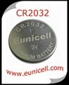 CR2032 3V lithium button cell battery cr2032 batteries