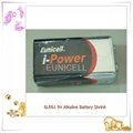 9V 6LR61 Alkaline Battery