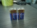 6F22 6lr61 9V zinc-carbon batteries