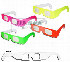 3D glasses optical separation