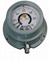 Explosion-proof electric contact pressure gauge