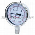 Stainless steel vacuum pressure gauges