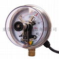 Pressure gauge with electric contact 2
