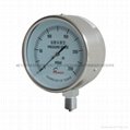 Pressure gauges with capsule elements 6