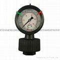 PP FILLED DIAPHRAGM PRESSURE GAUGES