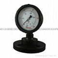 PP FILLED DIAPHRAGM PRESSURE GAUGES