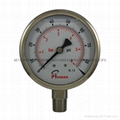 All stainless steel pressure gauge 7