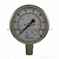 All stainless steel pressure gauge