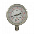 Stainless steel vacuum pressure gauges