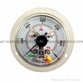 Pressure gauge with electrical contact 4