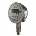 Digital electric contact pressure gauge