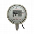 Digital electric contact pressure gauge