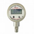 Internal source digital display pressure gauge