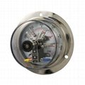 Pressure gauge with electric contact 10