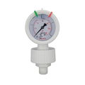 PP diaphragm pressure gauge