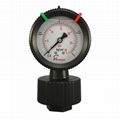 Pressure gauge for filter