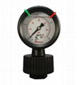 Pressure gauge for filter