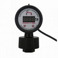 PP digital display electric contact diaphragm pressure gauge 1