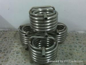 titanium evaporator coil for marine