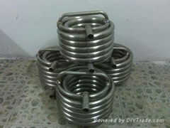 titanium evaporator coil for marine