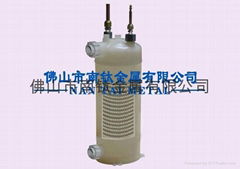 PP-R外殼鈦管換熱器（  產品）
