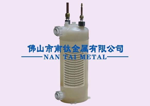 PPR外殼鈦管換熱器（  產品）