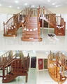别墅实木楼梯 1