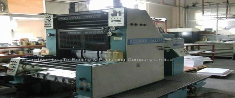 Larger Roland printing machine