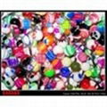 Acrylic body jewelry wholesale 2