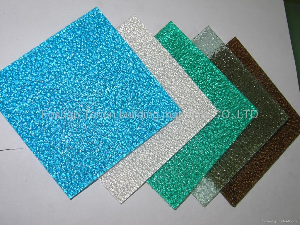Polycarbonate embossed sheet，PC solid sheet，PC sheet 3