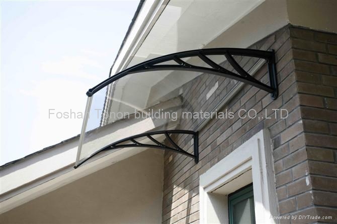 Polycarbonate awning，canopy,PC sheet,DIY awning