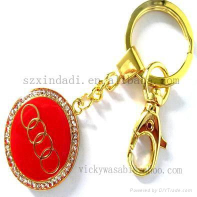 fashion cheap metal key chain  4