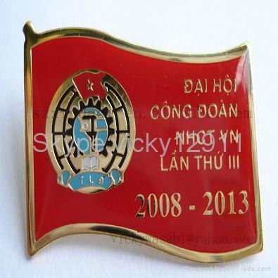 2011 fashion metal badge 2