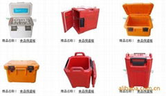 rotomolding insulated food case made of food standard PE