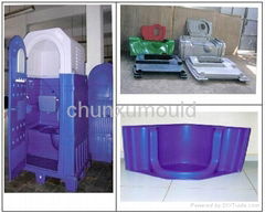 rotomolding plastic portable toilet