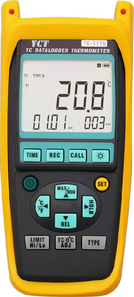 TC-1 双输入热电耦温度表纪录器