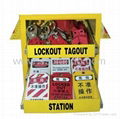 BO-X07 Safety Lockout Kit ,lockout Station for locks  2