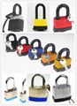 BO-G57 45mm colorful  Laminated Padlock , Safety Lockout 