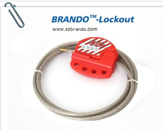 BO-L11 Adjustable Cable Lockout,Safety Cable lock,