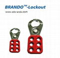 BO-K21/K22 Vinyl Coated Aluminum HASP, Safety HASP lockout 2