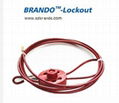 BO-L31 Wheel Type Cable Lockout 1