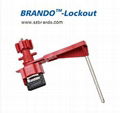 BO-F31 Super Single Arm Universal Ball Valve Lock. Safety locks