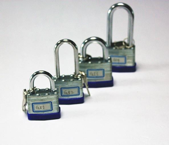 BO-G51 40mm blue short Laminated Padlock , Safety Lockout  5