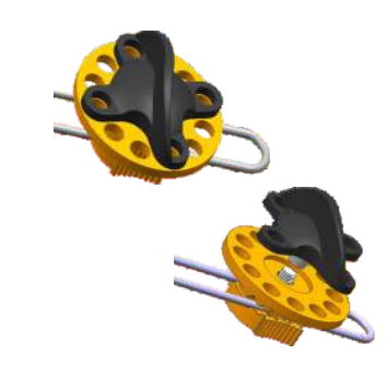 BO-L41 Wheel Type Cable lockout