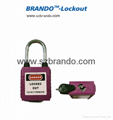 BO-G05 Safety Dust Proof Padlock with Steel Shackle